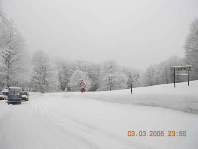 Muri di neve alla Contessa